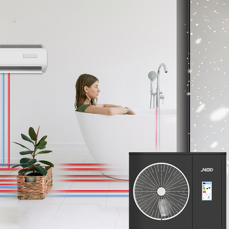 DC Inverter Wifi Calefacción y bomba de calor de refrigeración para casas